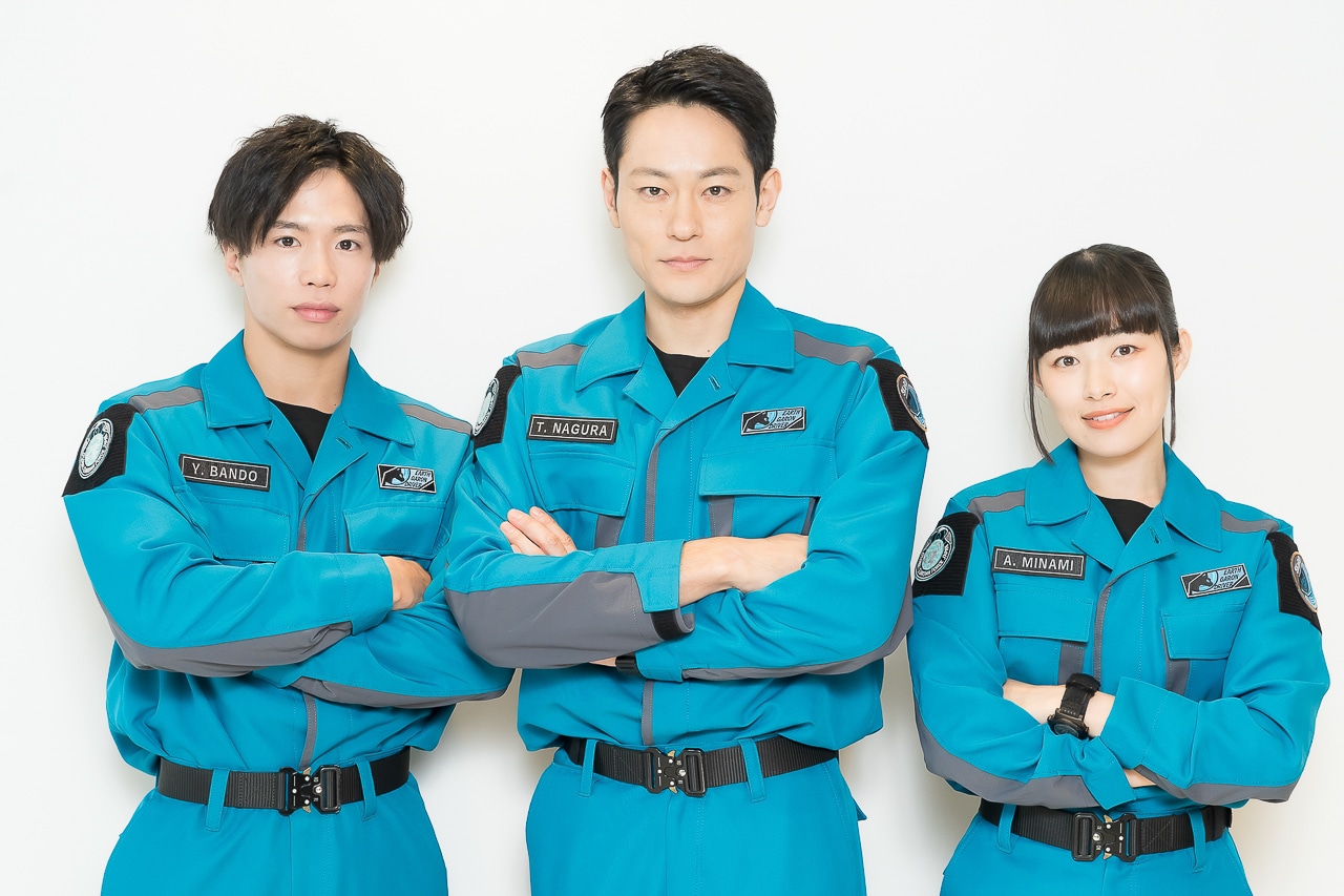 『ウルトラマンブレーザー』梶原颯×内藤好美×伊藤祐輝インタビュー