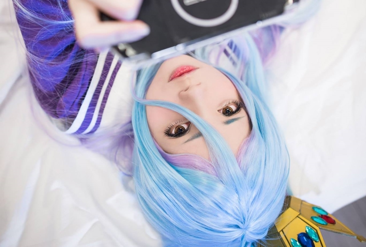 『ノーゲーム・ノーライフ』ヒロイン・白のコスプレ写真をお届け