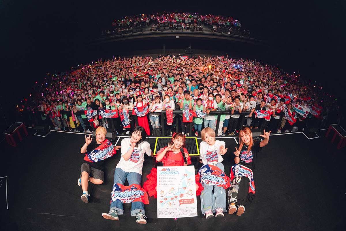 斉藤朱夏が目一杯のラブを詰め込んだ『愛のやじるし』でキミを射る【ライブレポート】