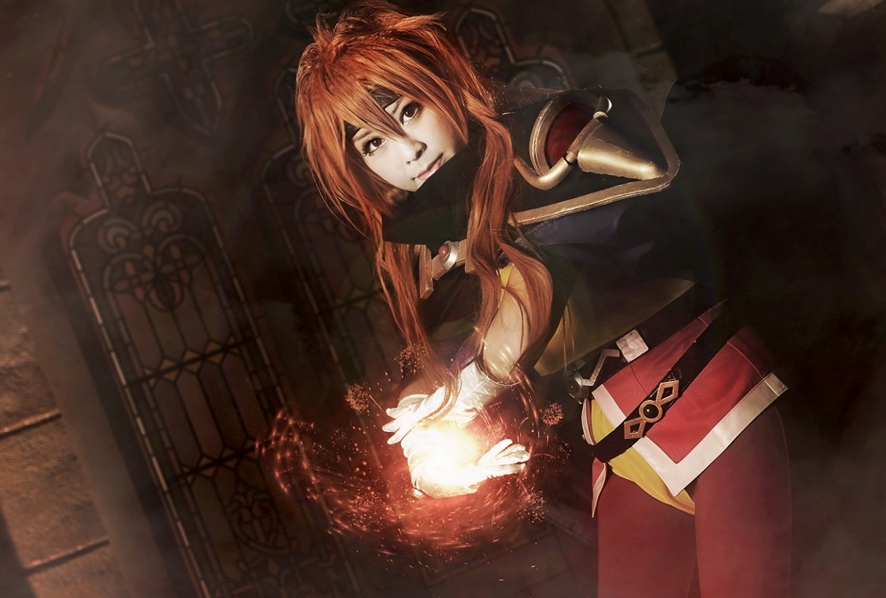 『スレイヤーズ』リナ＝インバースのかわいいコスプレ写真