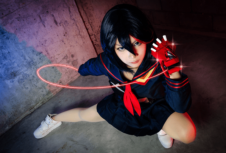 『キルラキル』纏流子＆鬼龍院皐月のかっこいいコスプレ特集