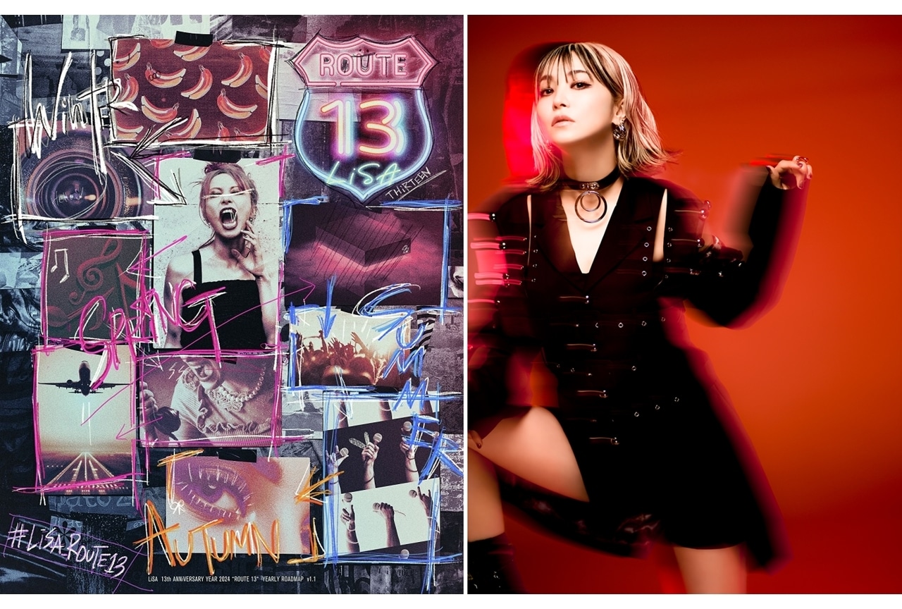 LiSAの2024年スケジュールポスター公開！