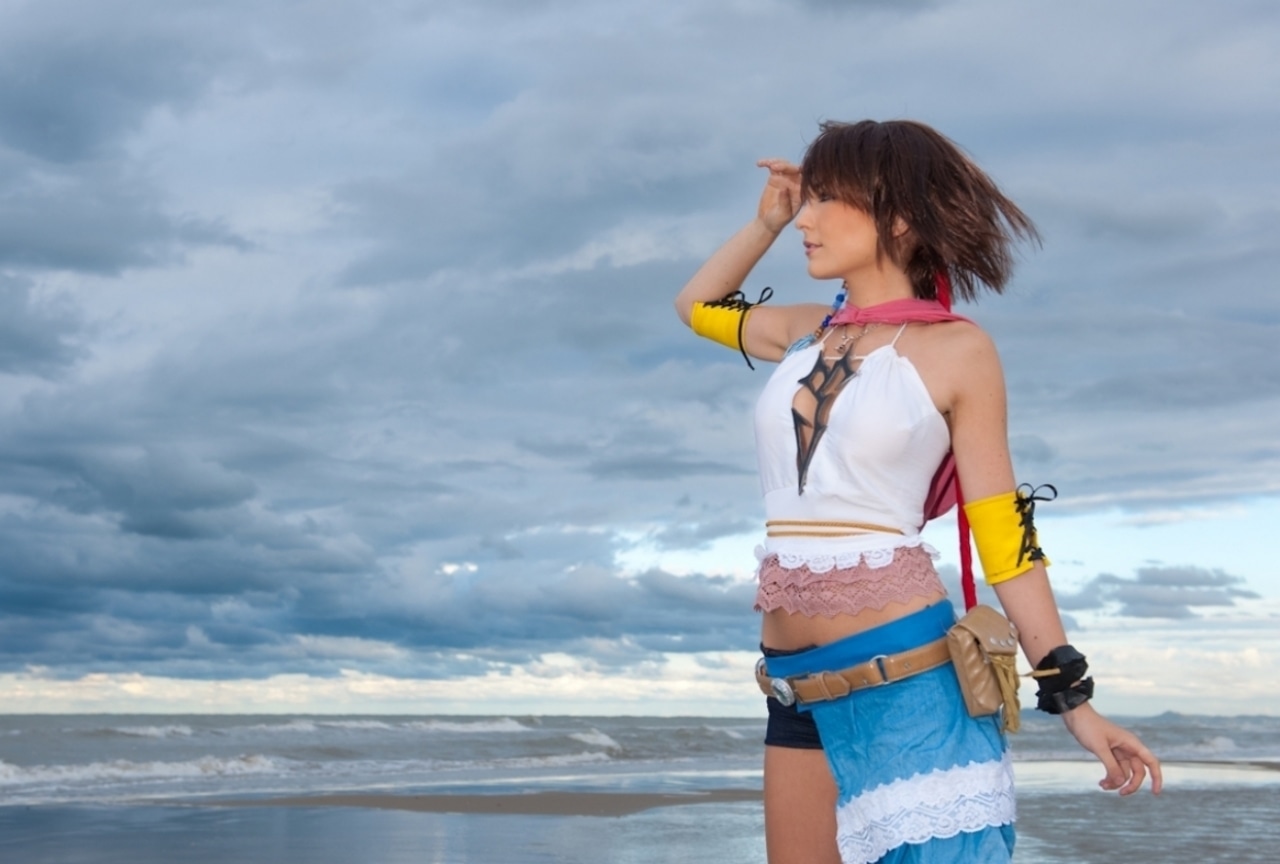 『FF X』ユウナに扮したコスプレイヤーの美しい写真をお届け