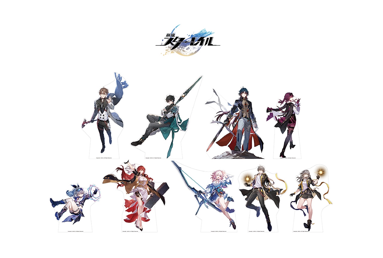 崩壊：スターレイルのキャラのパネル展示をアニメイト一部店舗で開催