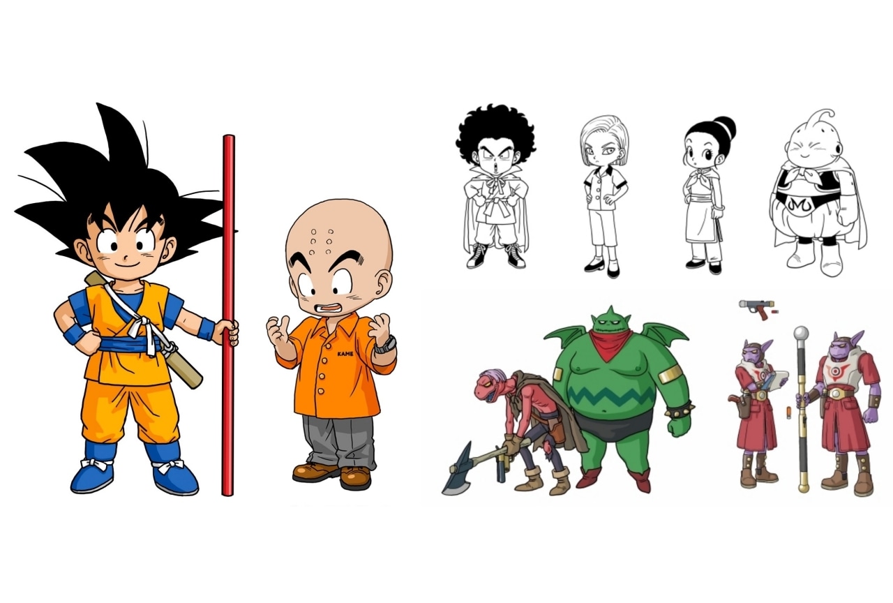 『ドラゴンボールDAIMA』鳥山明描きおろしキャラクターイラスト公開