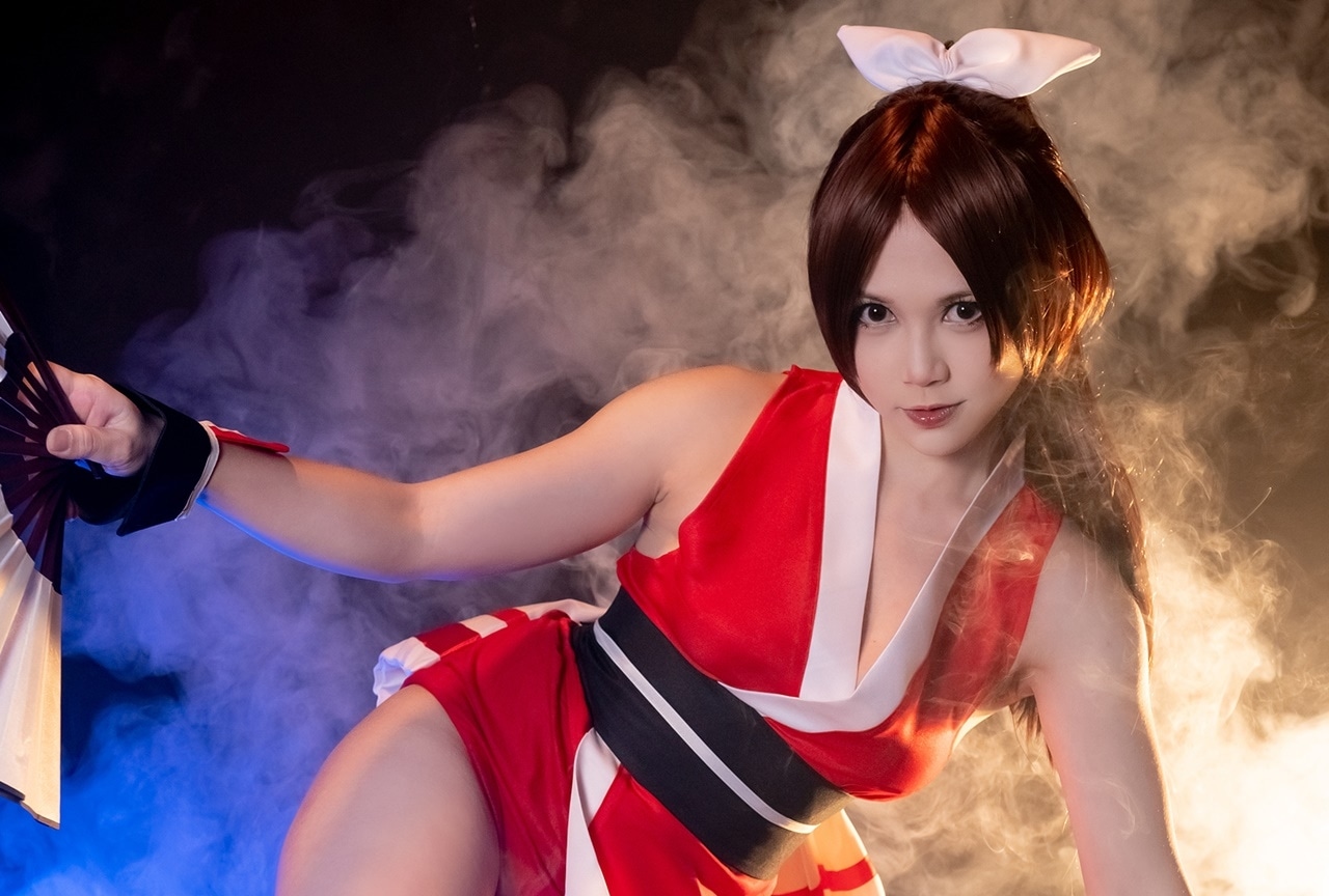 格ゲーキャラ「不知火舞」の美麗なコスプレ写真を特集