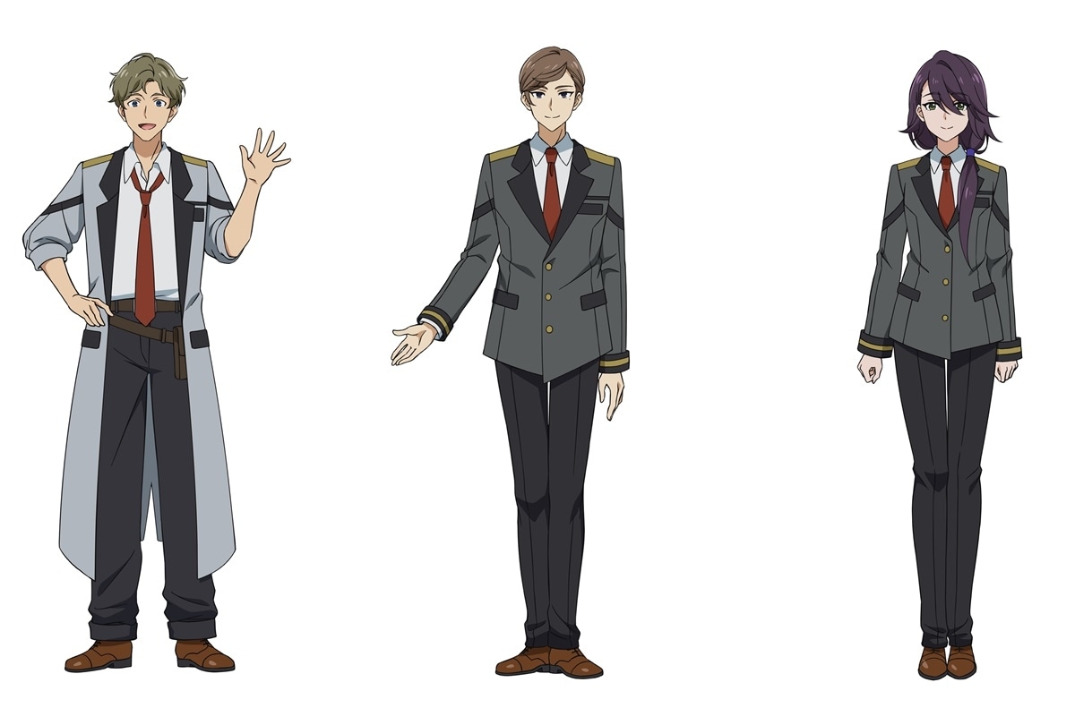 『シンカリオンCW』ERDA職員3人のキャラクター情報＆キャスト解禁