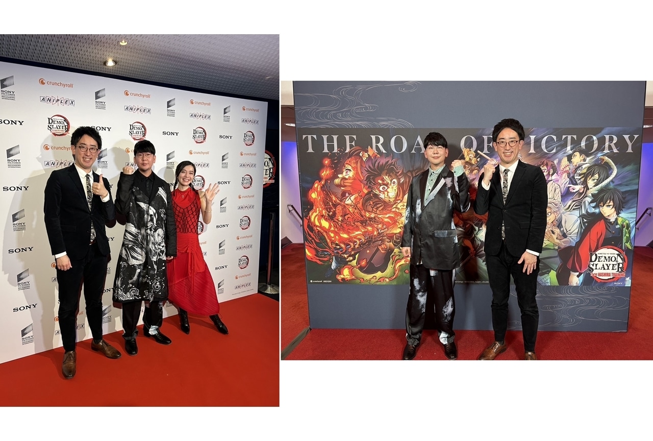 『ワールドツアー上映「鬼滅の刃」絆の奇跡、そして柱稽古へ』パリ＆ロンドン舞台挨拶レポ