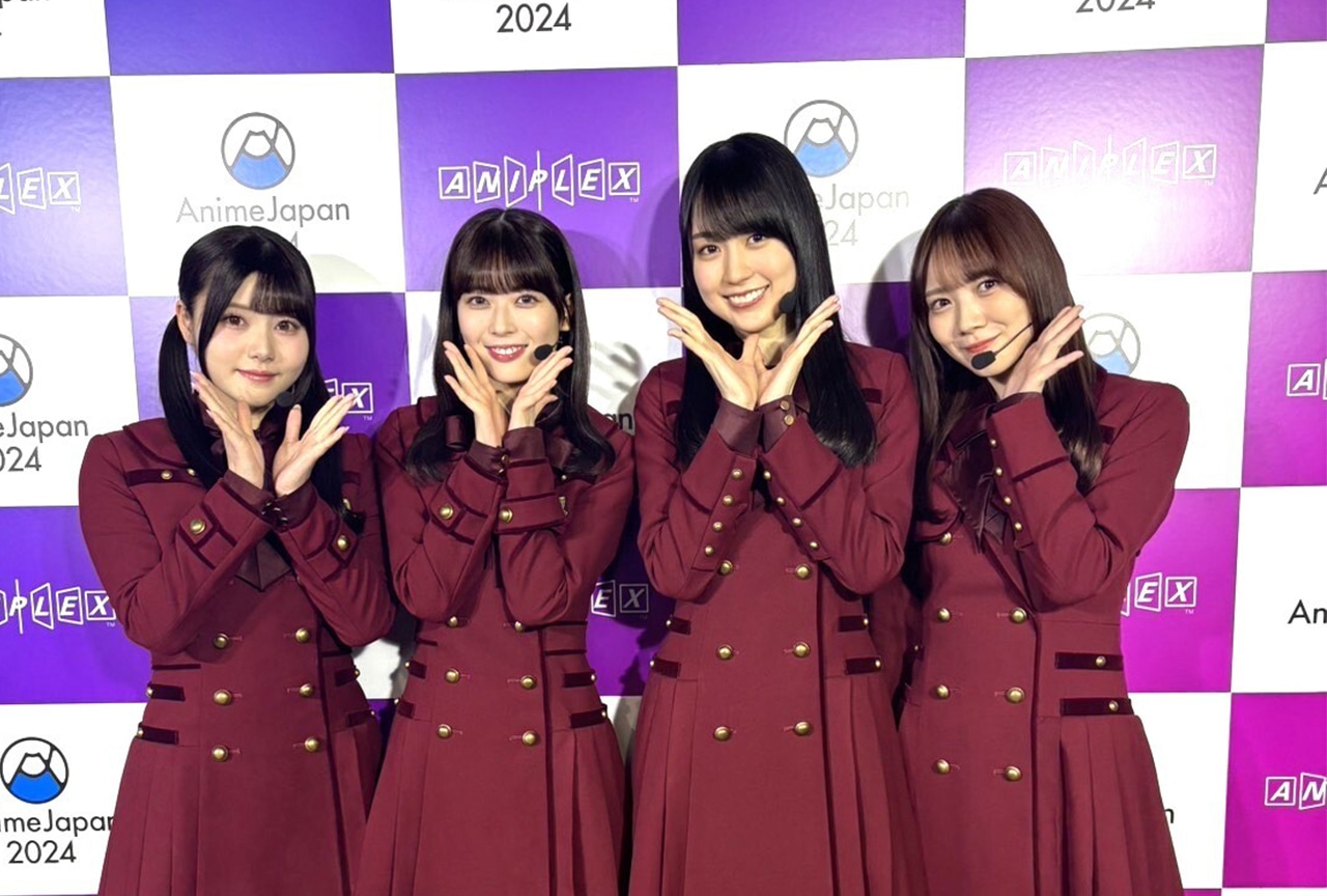 『乃⽊坂46 × ビルディバイド -ブライト』ステージレポ|伊藤理々杏、岩本蓮加、賀喜遥⾹、⽥村真佑らが登壇【AJ2024】