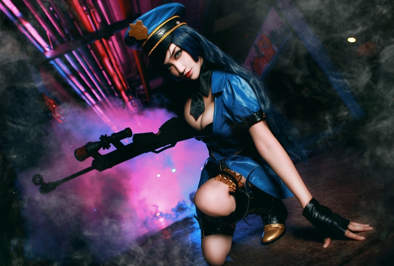 ゲーム『LoL』ケイトリンらに扮したコスプレイヤーの写真をお届け