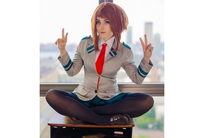 『僕のヒーローアカデミア』麗日お茶子と蛙吹梅雨のコスプレ特集