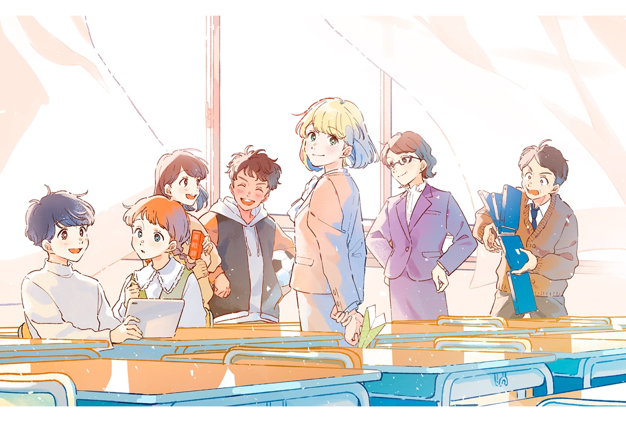 【PR】「エレン先生」が主人公の小説『NEW HORIZON 青春白書』1巻が発売