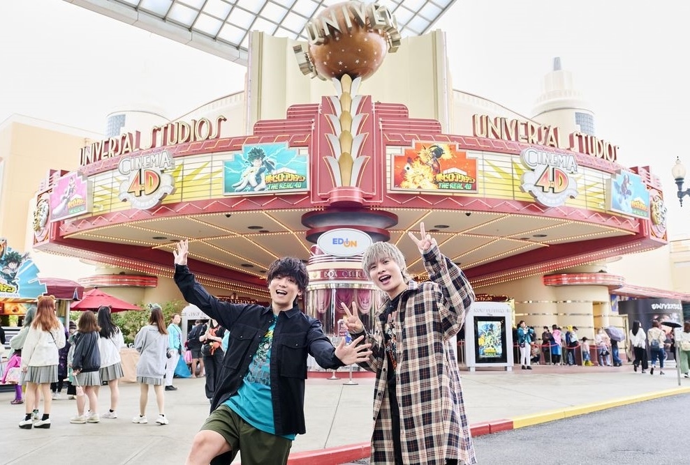 USJ「僕のヒーローアカデミア・ザ・リアル 4-D」を声優陣が体験