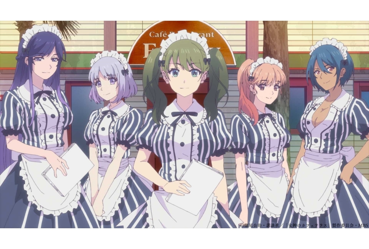 『女神のカフェテラス』第2期の追加声優に高橋李依、竹達彩奈ら