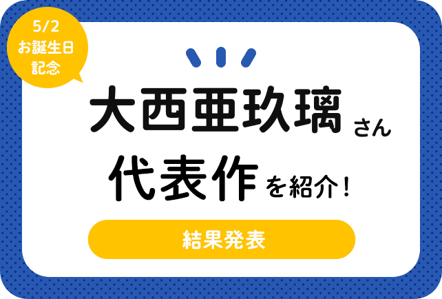 声優・大西亜玖璃さん、アニメキャラクター代表作まとめ(2024年版)