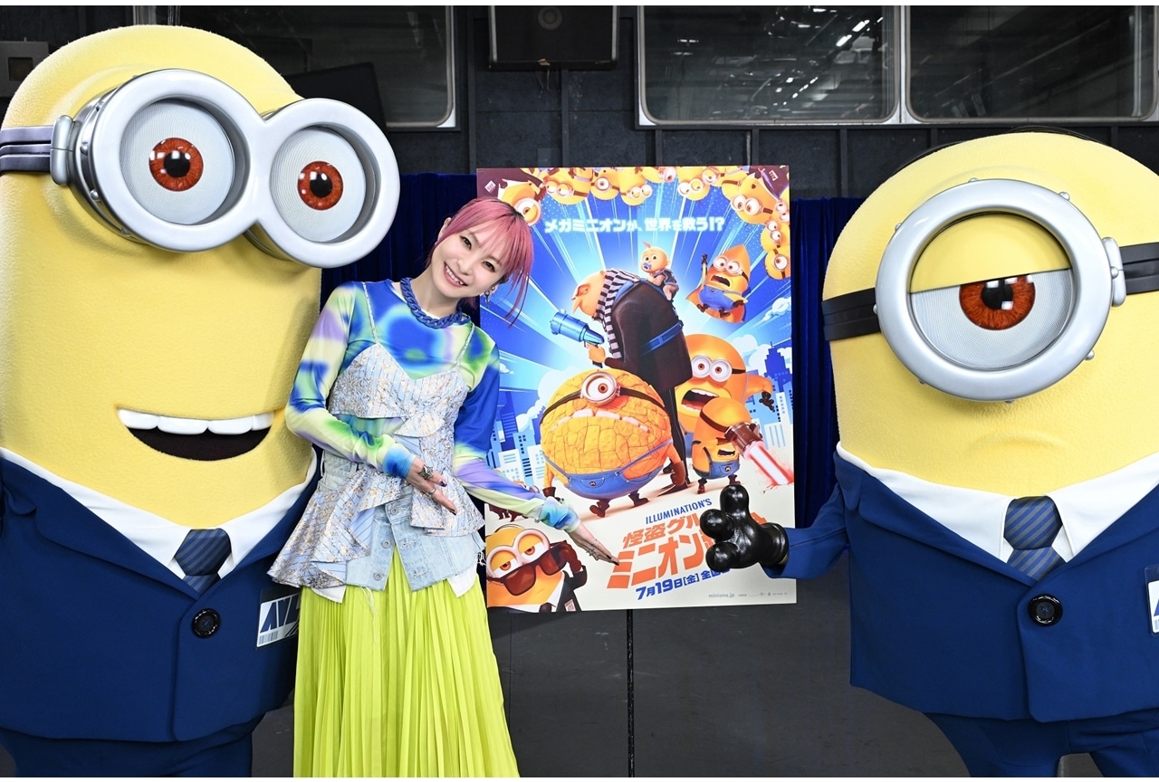 『怪盗グルーのミニオン超変身』の吹替えにLiSA参加決定！