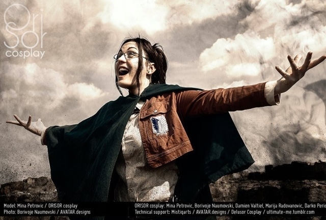 『進撃の巨人』コスプレ特集│ミカサ・アッカーマン、ハンジ・ゾエ