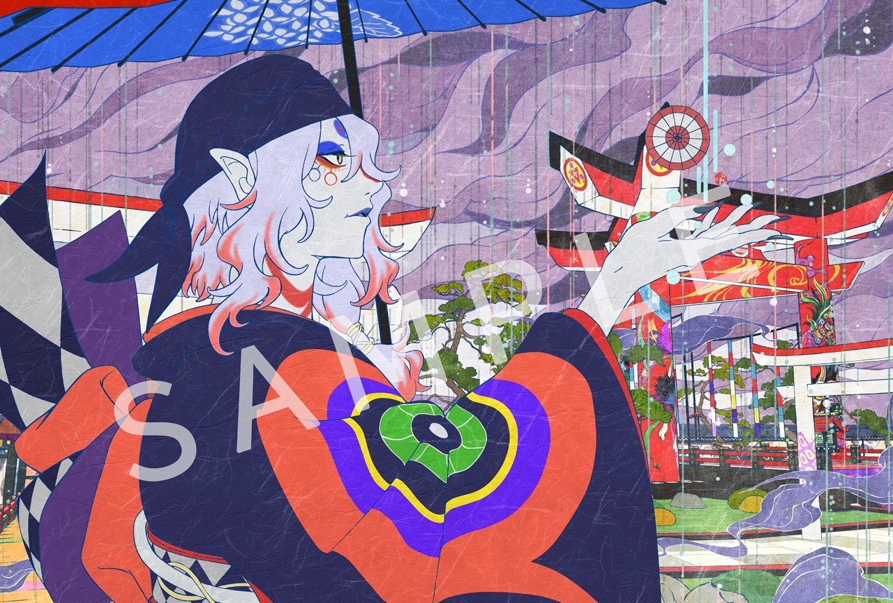 『劇場版モノノ怪 唐傘』第一弾来場者特典は描き下ろしA5ビジュアルカード