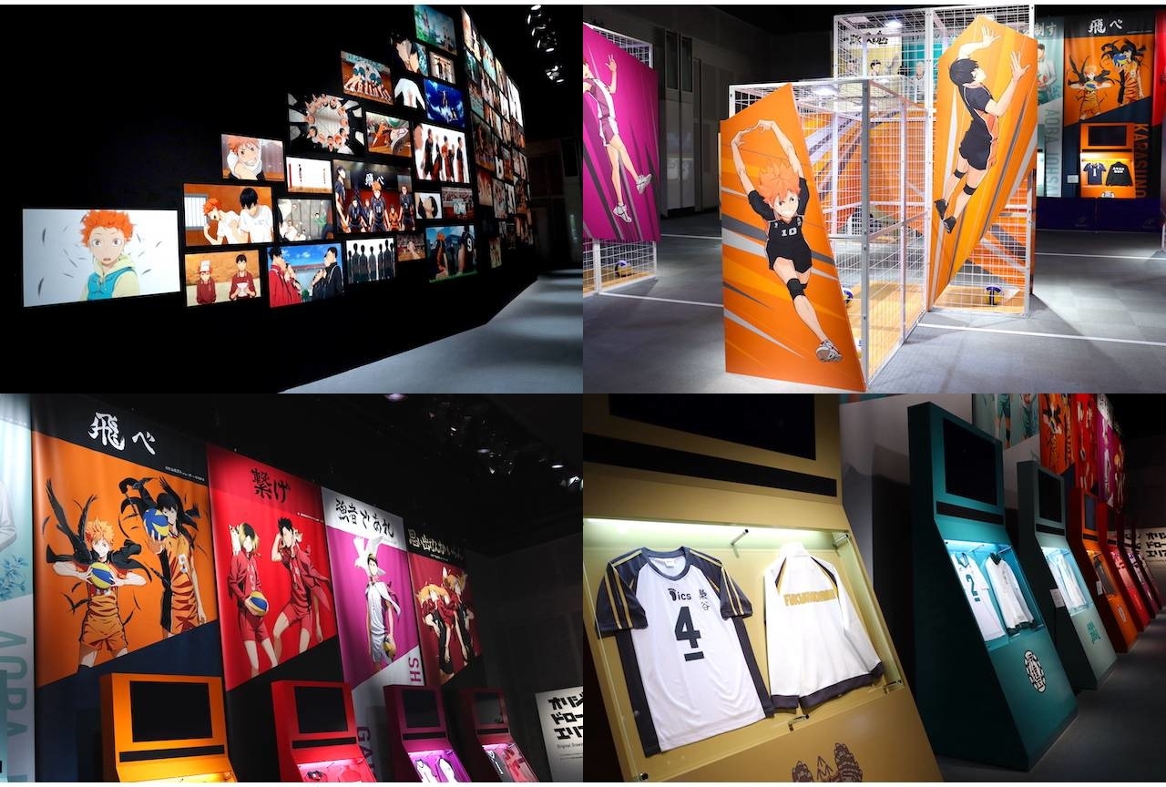 「ハイキュー!!アニメ10周年記念展 全感覚EXHIBITION」レポート
