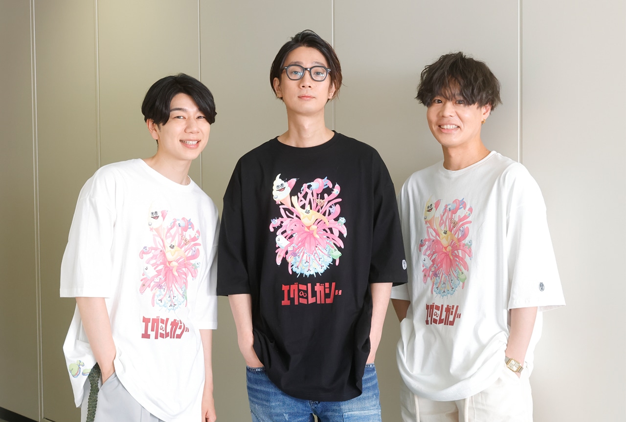 夏アニメ『エグミレガシー』江口拓也、神尾晋一郎、西山宏太朗が収録前に絶望したこととは／インタビュー