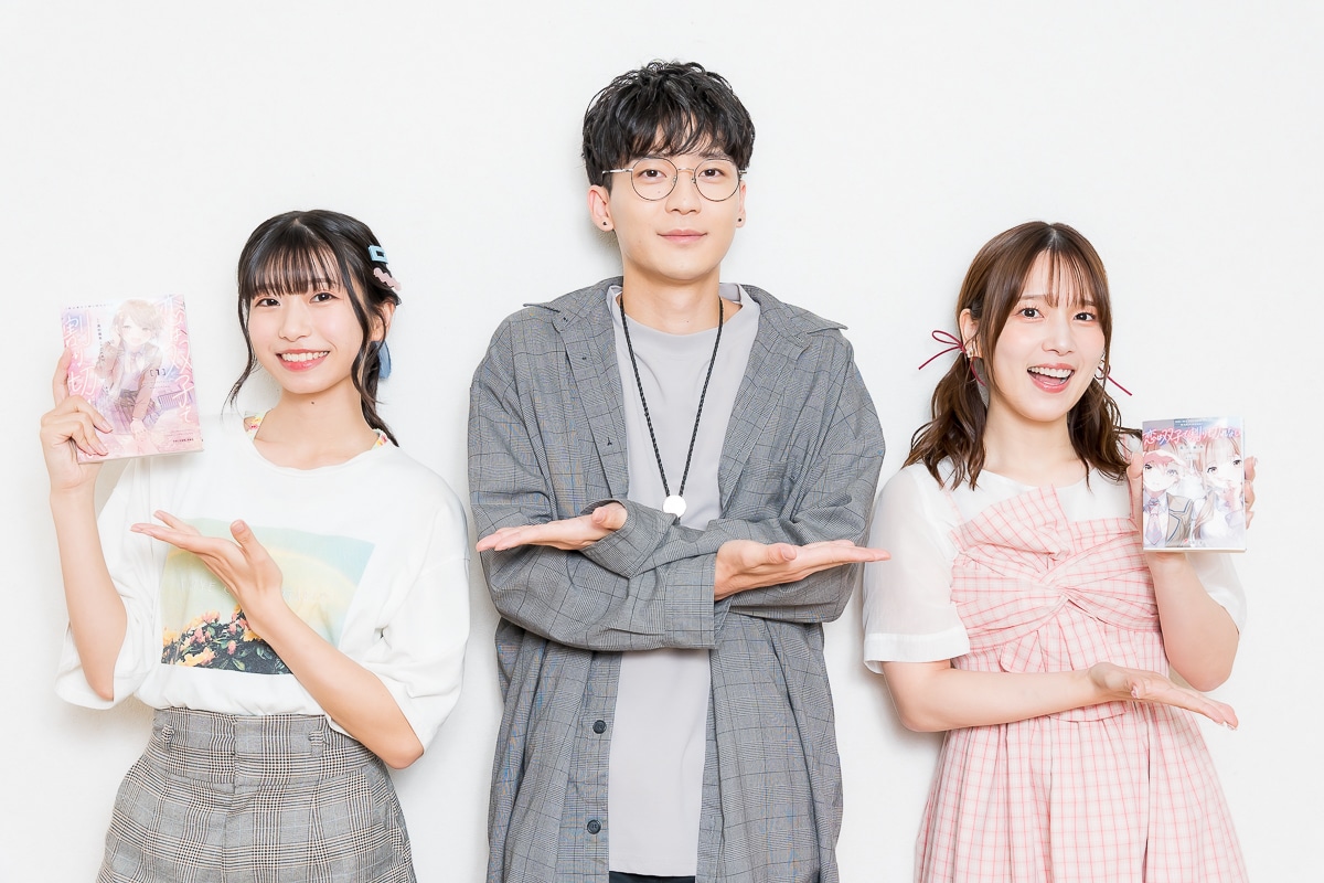 夏アニメ『ふたきれ』坂田将吾、後本萌葉、内田真礼インタビュー