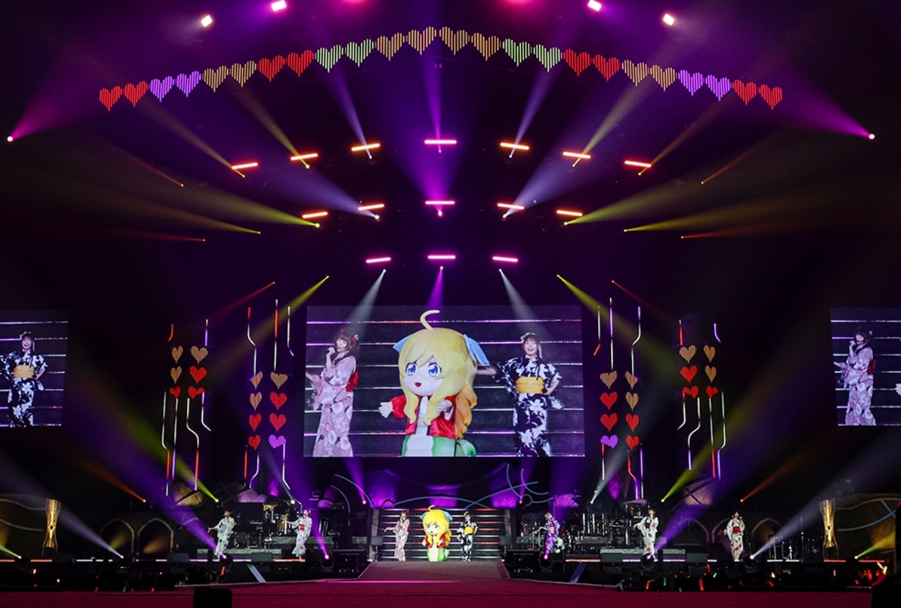 【アニサマ2024】邪神★ガールズ 生贄SUMMERが登場! 『邪神ちゃんドロップキック』『這いよれ!ニャル子さん』の主題歌披露