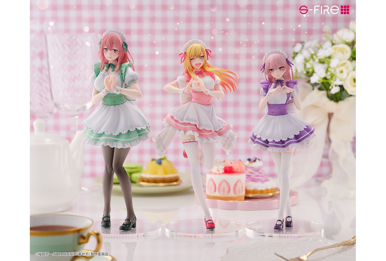 『着せ恋』プリティメイドVer.フィギュア3種が11月発売