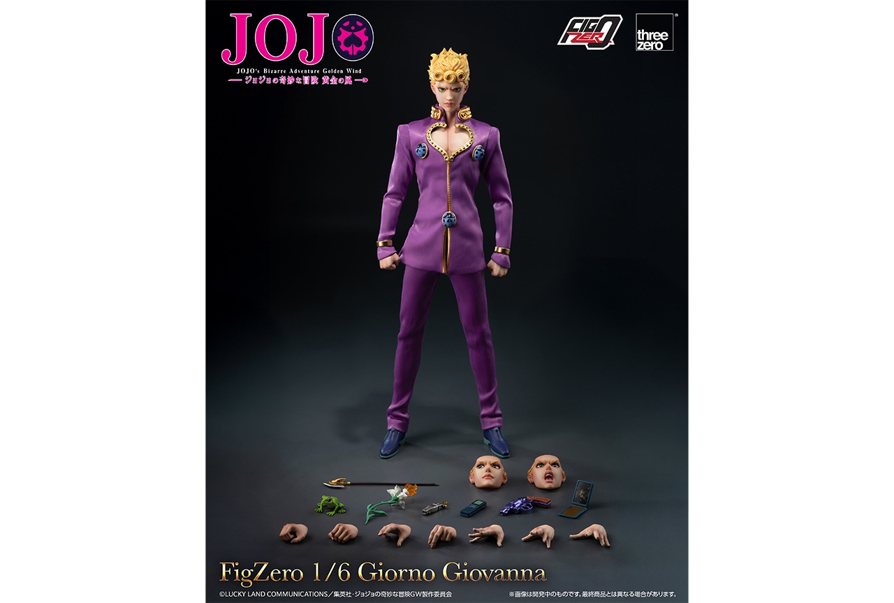 『ジョジョ』ジョルノの1/6スケール可動フィギュアが12月発売
