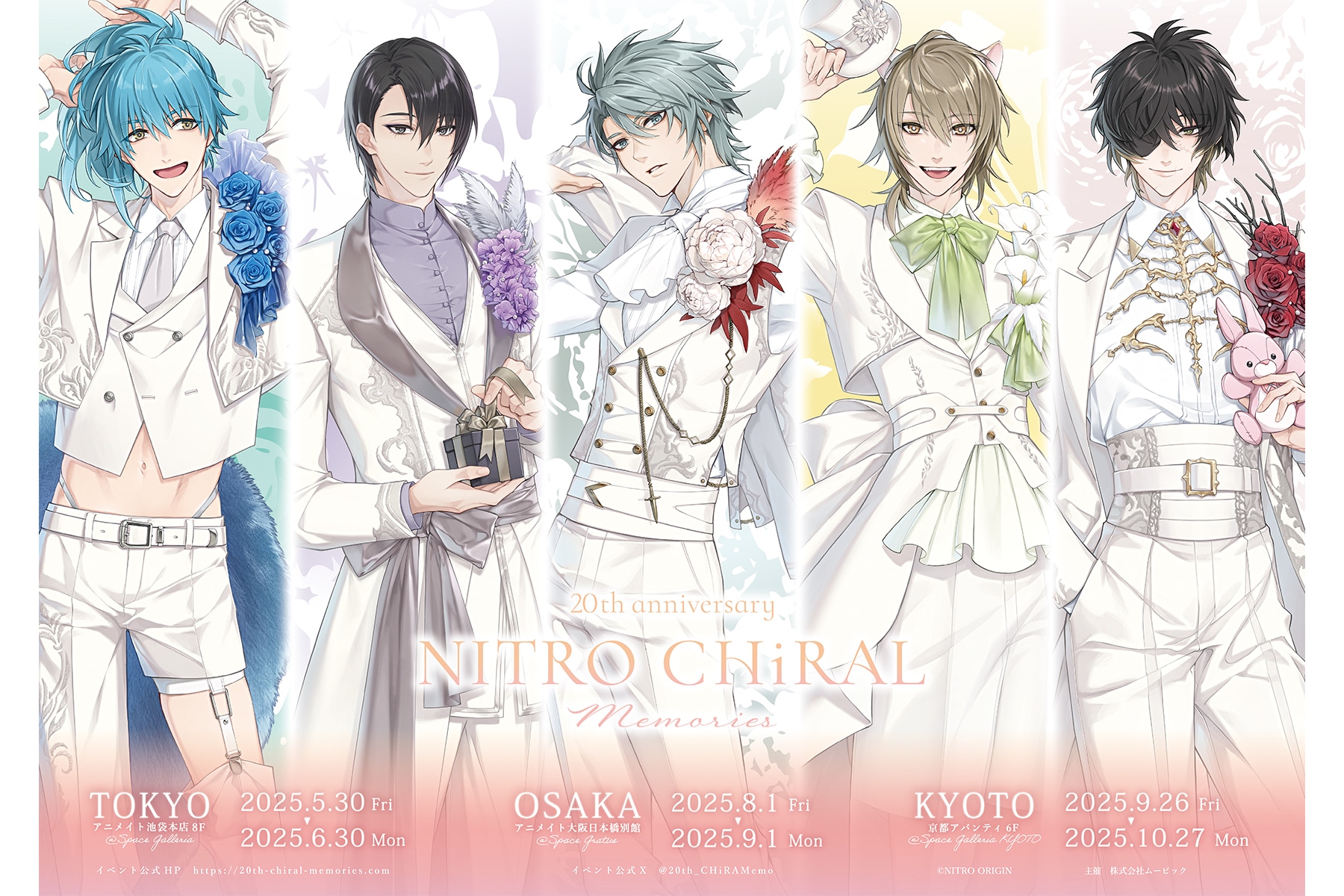 「ニトロキラル(NITRO CHiRAL)」20周年展覧会 グッズ紹介