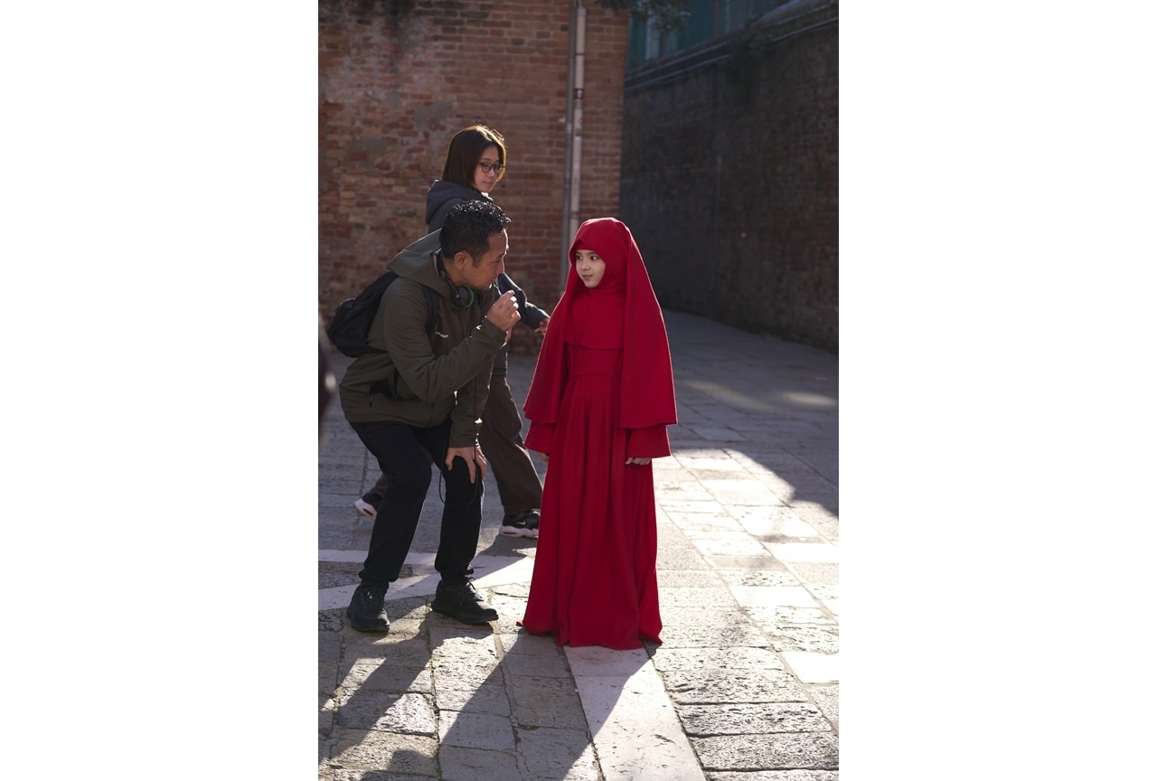 映画『岸辺露伴は動かない 懺悔室』憑依少女のメイキング写真到着!