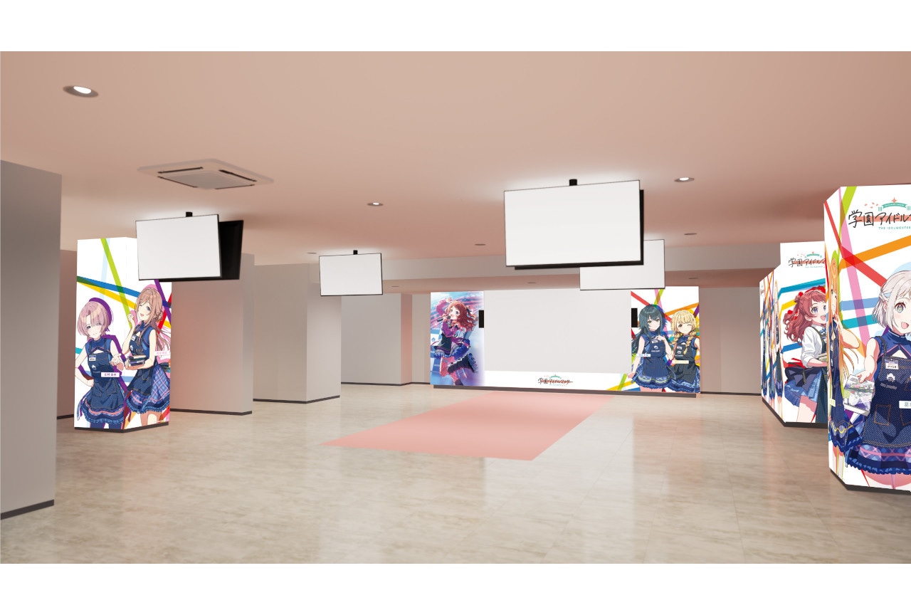 『学マス』1周年記念の期間限定展示をアニメイト池袋本店で実施中！