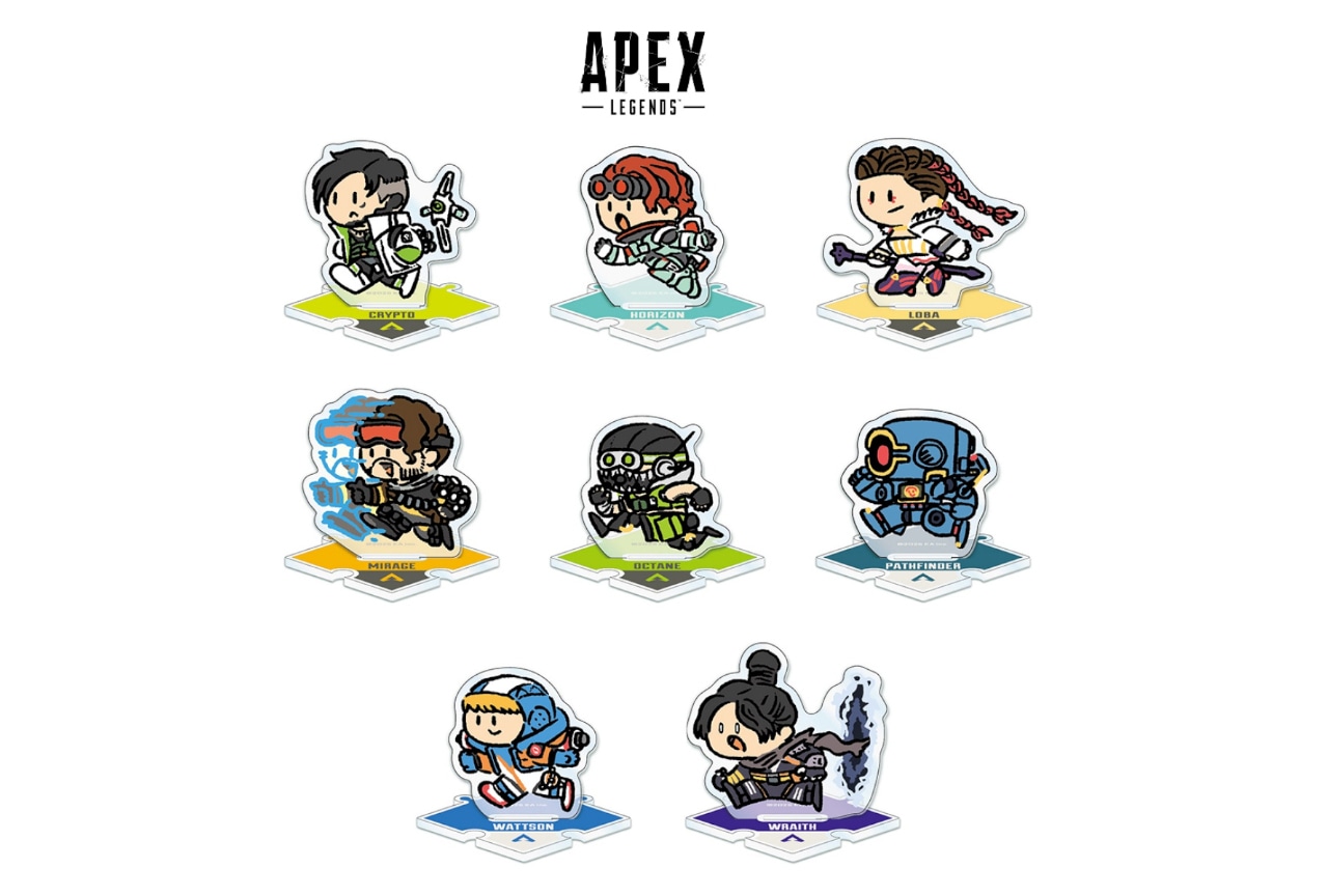 『エーペックスレジェンズ』描き起こしグッズがアニメイトで先行販売