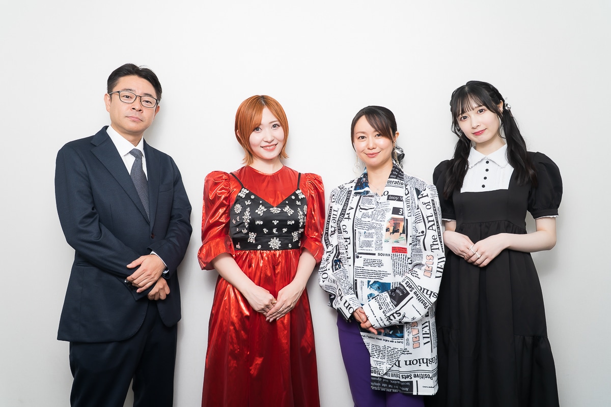 夏アニメ『クレバテス』先行上映会に白石晴香・田村睦心・会沢紗弥・田口清隆が登壇、作品の制作秘話を語る