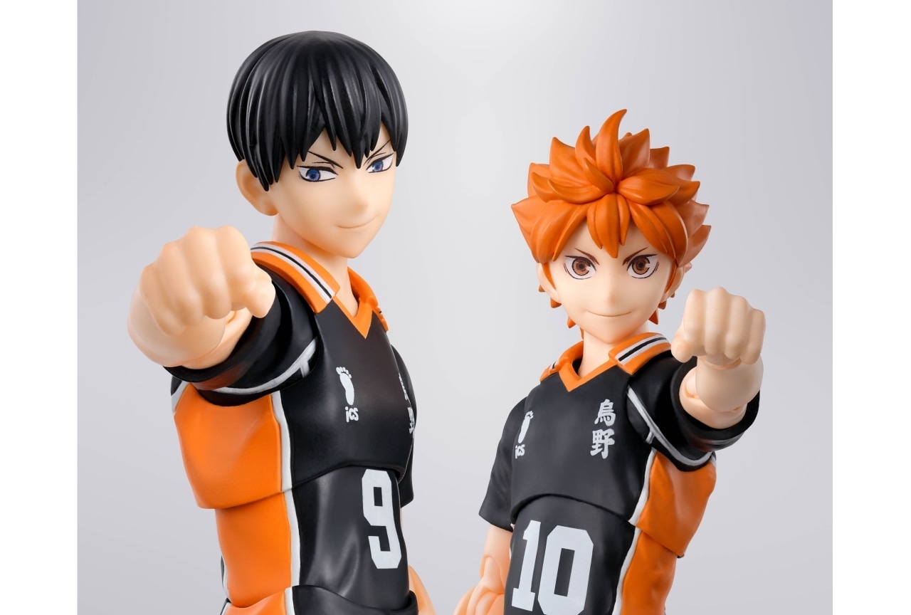 アニメ「ハイキュー!!」日向翔陽・影山飛雄がS.H.Figuartsに登場