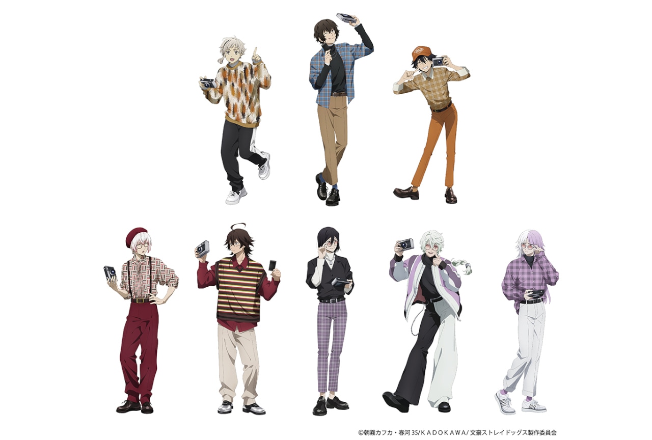 文ストの描き下ろし商品が8/9発売、アニメイトではフェアも開催！