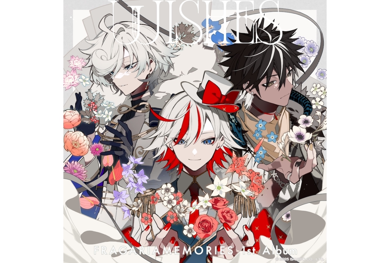 『フラガリアメモリーズ』1stアルバム「WISHES」キービジュアル公開