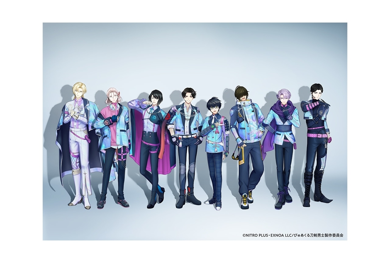 『ぴゅあくる刀剣男士』アイドルグループ“Ghostella”がデビュー｜ティザーPVが公開