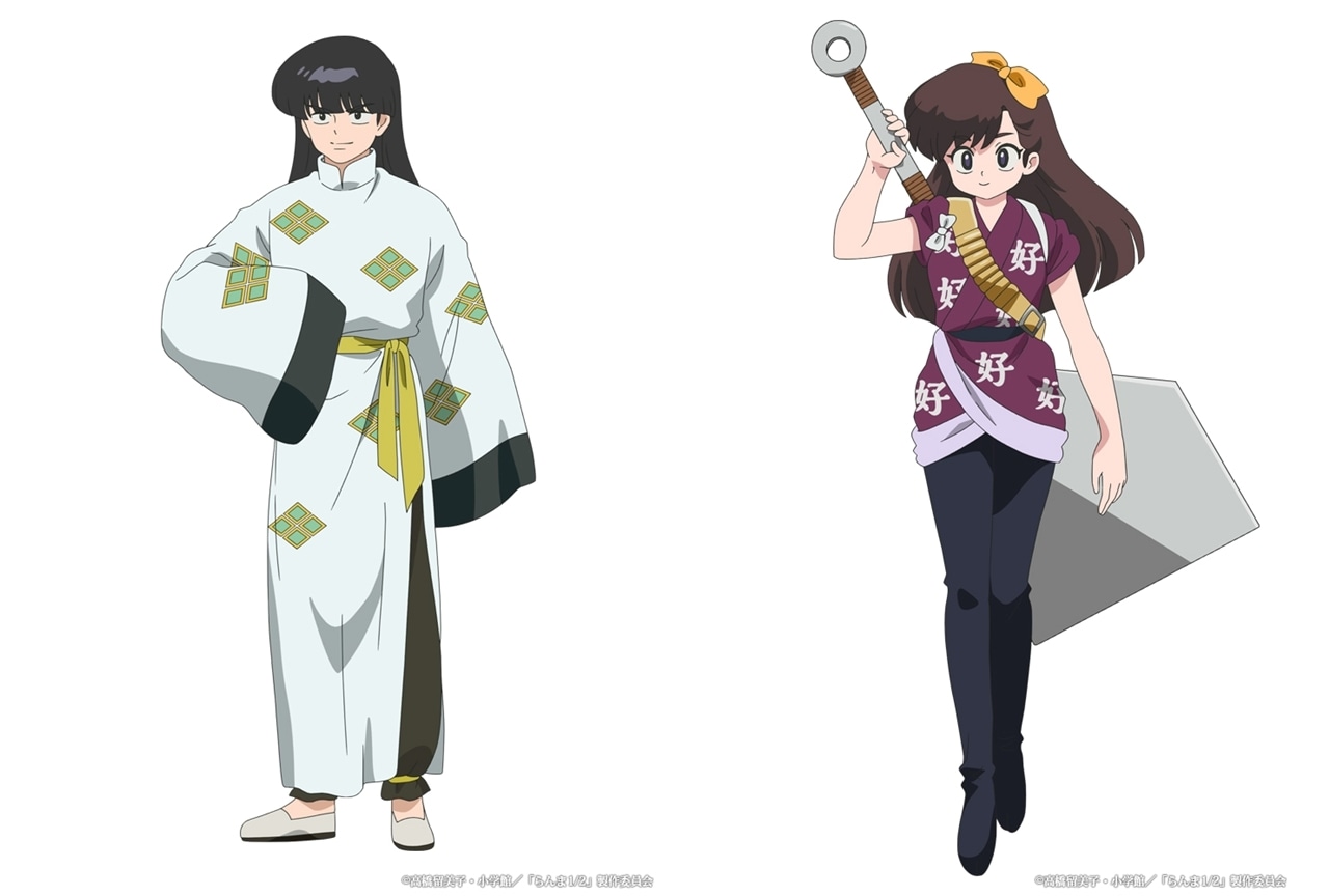『らんま1/2』第2期、関俊彦＆名塚佳織のコメント到着！演じるキャラのビジュアルも公開