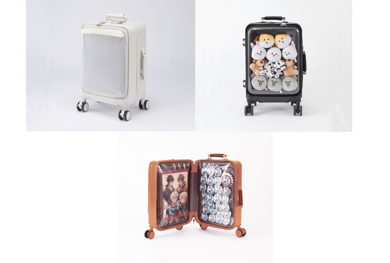 推し活スーツケース 「推しキャリ」アニメイト通販にて販売中
