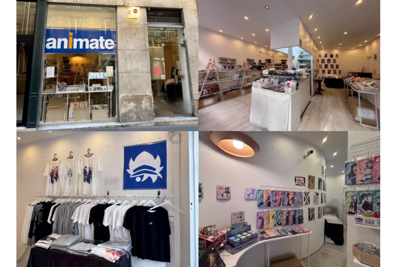 7/1オープン「アニメイトパリ ポップアップストア」店内をご紹介