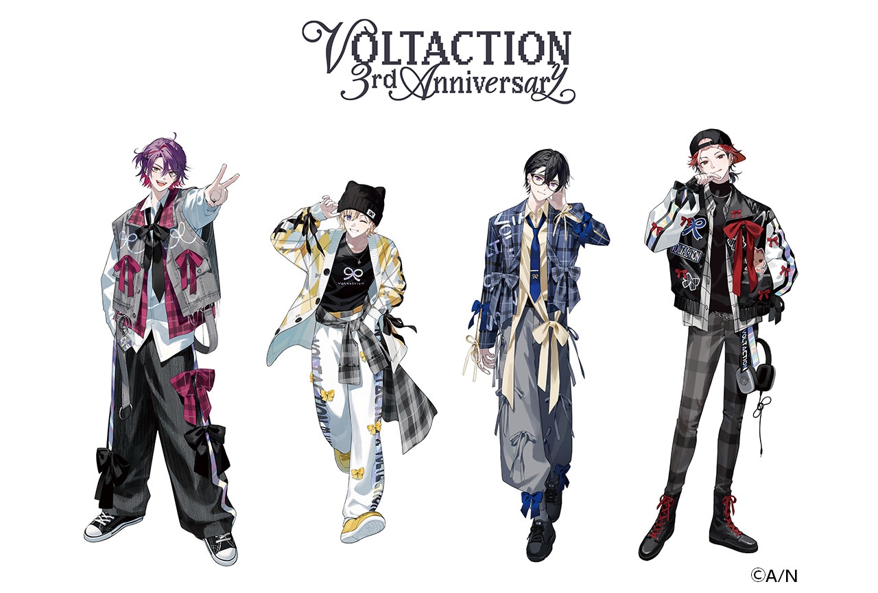 「にじさんじ」VOLTACTIONの3周年記念フェア7/26開始