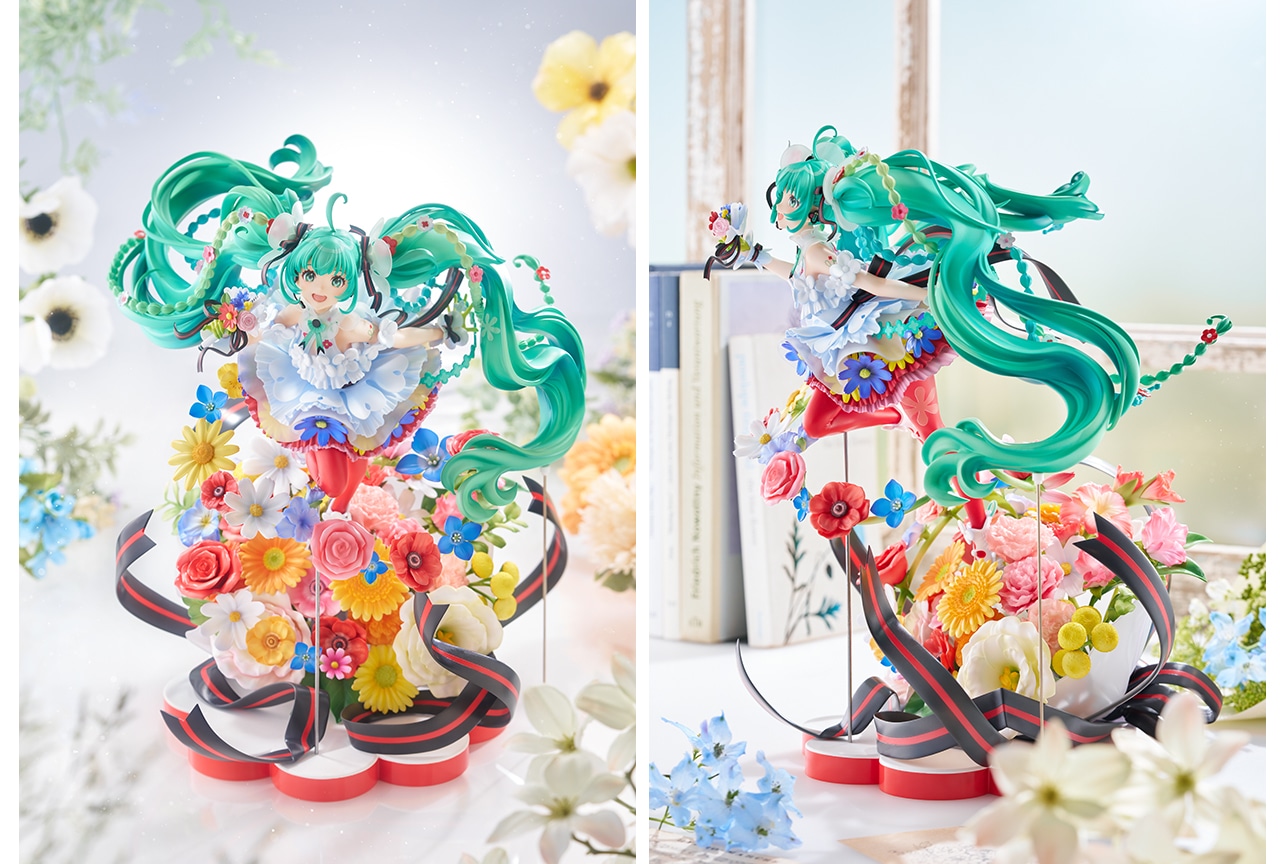 「JPツアー2025」メインビジュアルの初音ミクが立体化