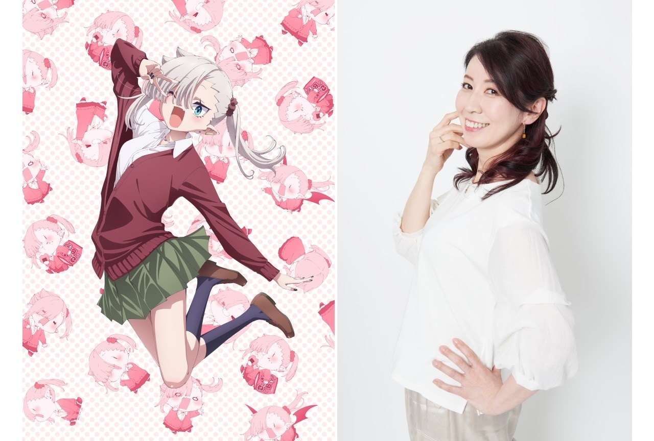 『ちゃんと吸えない吸血鬼ちゃん』追加声優に三石琴乃