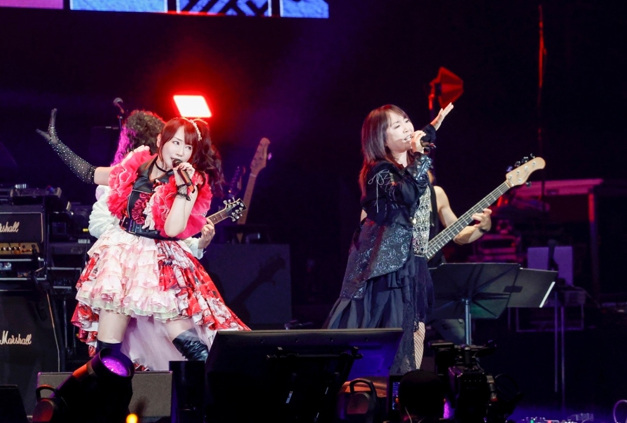 【アニサマ2025】水樹奈々×奥井雅美が『バジリスク 〜甲賀忍法帖〜』「WILD EYES」を披露！