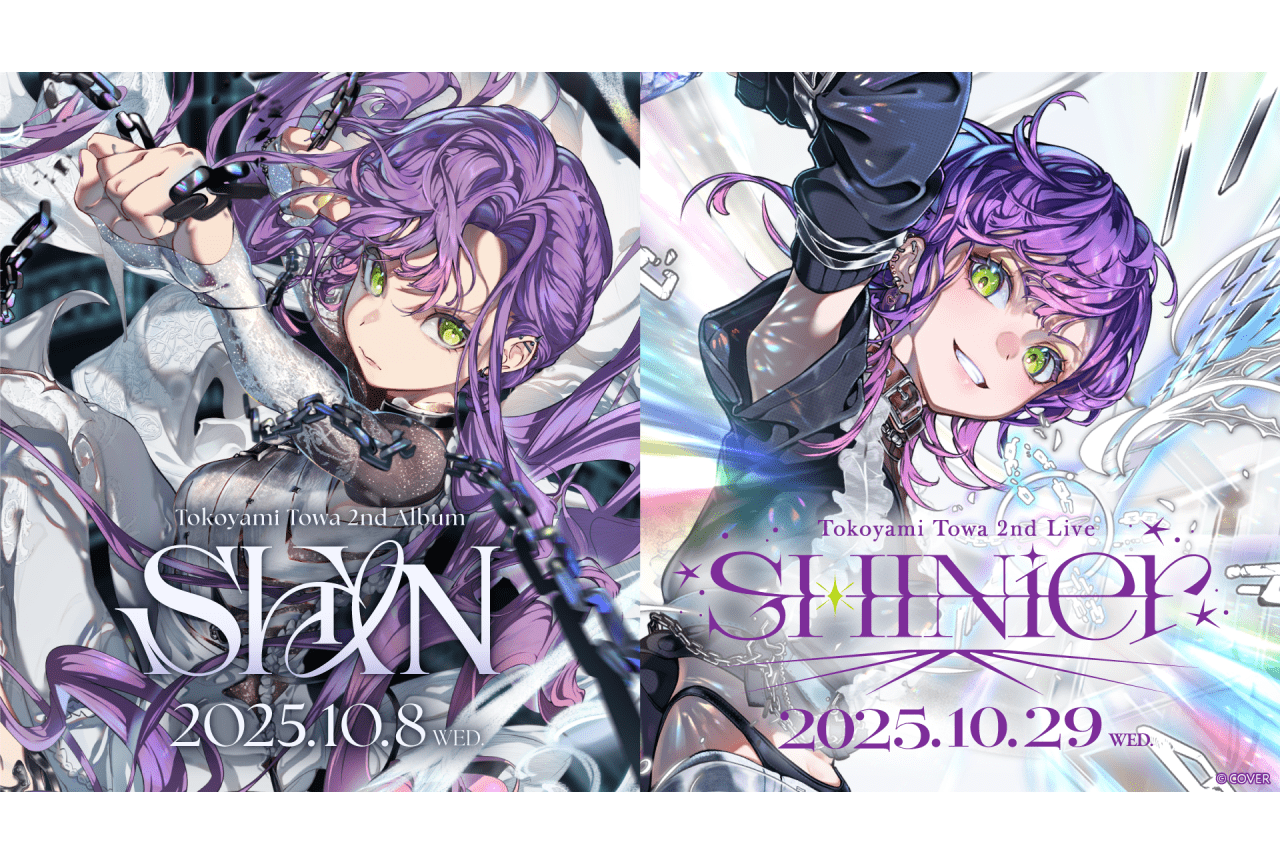 ホロライブ所属・常闇トワ 2ndアルバム発売&2ndソロライブ開催が決定