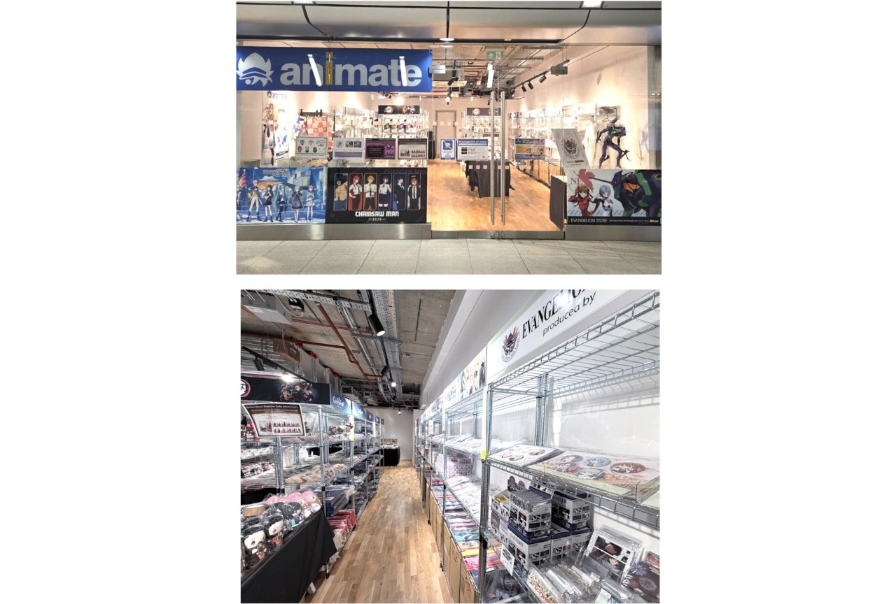 アニメイトロンドン ポップアップストアが10/31より営業中！