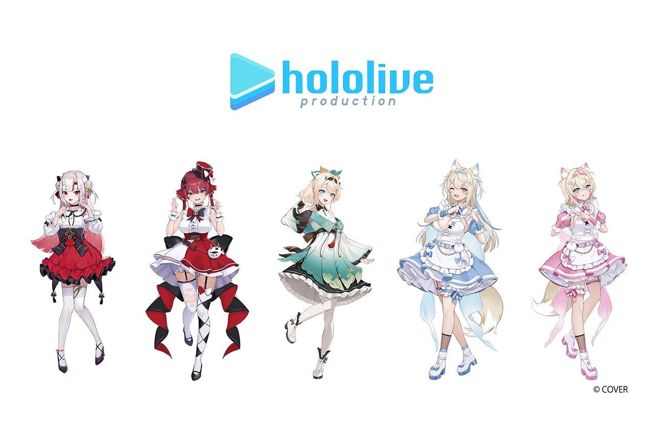 ホロライブプロダクション所属VTuberの新グッズ来年1/8発売