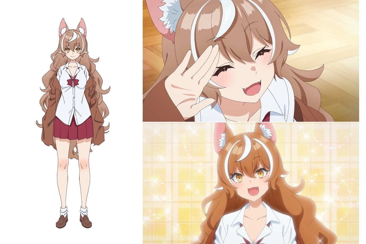 『人外教室』第2話で「尾々守いさき(CV:大西沙織)」初登場!