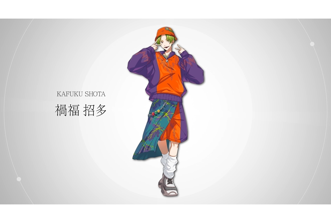 『I.ADORE』「禍福招多」キャラクターPV公開!CVは橘龍丸