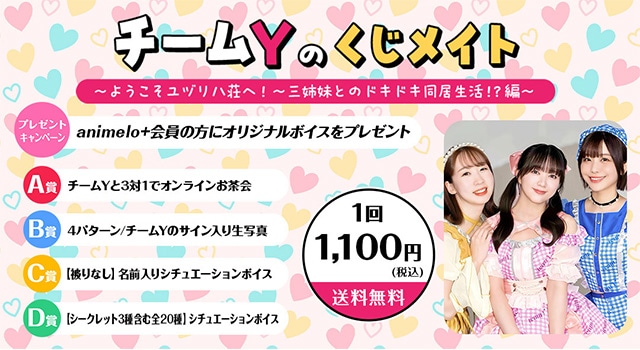 チームYのくじメイトが1/28 12時より販売開始！